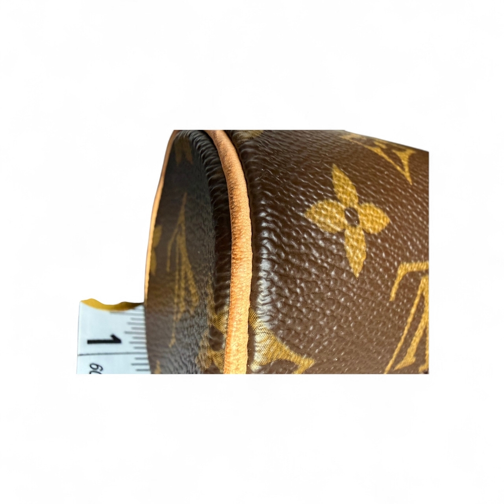 Louis Vuitton Brown Monogram Papillon Wristlet - Picture 7 of 12
